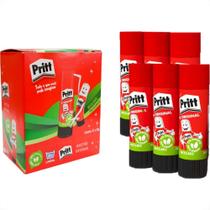 Cola Bastao Pritt 20G Caixa Com 6 Pecas Cola Bastao Pritt 20G Caixa Com 6 Pecas