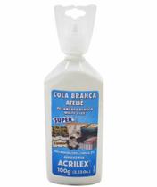 Cola Branca Ateliê Super Adesivo Pva 100g Acrilex Cola Branca Ateliê Super Adesivo Pva 100g Acrilex