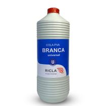 Cola Branca Escolar 1KG a base d água Econômica RICLACOL 1045 M