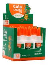 Cola Branca Escolar 40 Gramas Liquida Kit C/ 12un Atacado