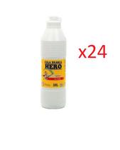 Cola Branca Escolar 500gr - Marca Hero - Kit 24 frascos