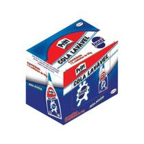 Cola Branca Escolar Liquida Lavável Pritt Tenaz 35gr Kit 12