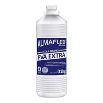 COLA BRANCA EXTRA PVA ALMAFLEX 1kg - ALMATA QUIMICA