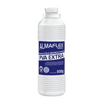 COLA BRANCA EXTRA PVA ALMAFLEX 500g - ALMATA QUIMICA COLA BRANCA EXTRA PVA ALMAFLEX 500g - ALMATA QUIMICA