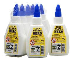 Cola Branca Hero 40g com 6 Unidades