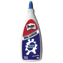 Cola Branca Lavável Tenaz Pritt 225g