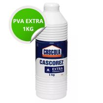 Cola Branca Líquida 1KG Cascorez Extra Adesivo PVA -Cascola