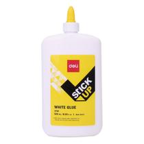 Cola branca líquida atóxica lavável PVP 500ml Stick UP Deli Cola branca líquida atóxica lavável PVP 500ml Stick UP Deli