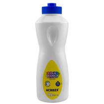Cola Branca Líquida Papel Escolar Lavável Slime 1kg Acrilex