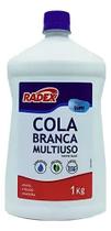 Cola Branca Multiuso Radex 1kg - Ideal para Slime, Papel e Artesanato