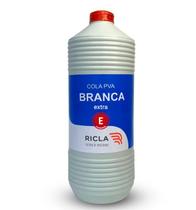 Cola Branca Para Marcenaria Madeira Mdf Formica Extra 1KG RICLACOL 1550 MG