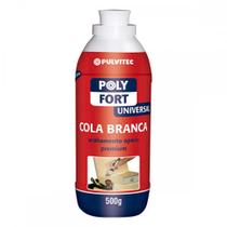 Cola Branca Polyfort 500Gr Pulvitec Cola Branca Polyfort 500Gr Pulvitec