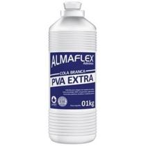 Cola Branca PVA Almaflex 1Kg Madeiras E Compensados - Almata