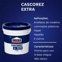 COLA BRANCA PVA CASCOREZ EXTRA BALDE 5kg HENKEL COLA BRANCA PVA CASCOREZ EXTRA BALDE 5kg HENKEL
