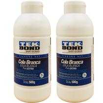 Cola Branca PVA Extra 500g Tekbond - 2 Unidades