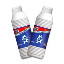 Cola branca tenaz Pritt 500 gramas, kit com 2 unidades