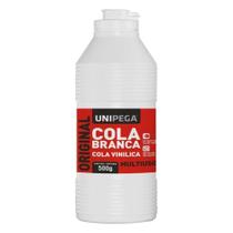 Cola Branca Unipega Original 500g - Embalagem com 12 Unidades
