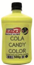 Cola Candy Color Magic Slime Amarela Pastel Líquida 500Ml