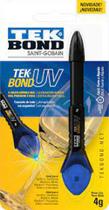 Cola Caneta UV Incolor 4g TekBond Reparos Metal/Vidro