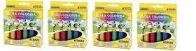 Cola Colorida 23g 6 Cores Acrilex Kit com 4 Unidades Cola Colorida 23g 6 Cores Acrilex Kit com 4 Unidades