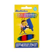 Cola Colorida 4 cores Acrilex 23g