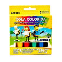 Cola Colorida Cores Acrilex 23G Cola Colorida Cores Acrilex 23G