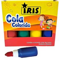Cola Colorida íris 4 Cores 25G Estojo