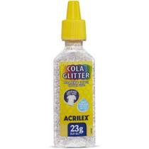 Cola com Glíter Tubo 23G Cristal Cola com Glíter Tubo 23G Cristal