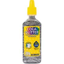 Cola com Glíter Tubo 35G Prata Cola com Glíter Tubo 35G Prata