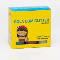 Cola com Glitter 6 Cores 25g cada Pira - 1CX