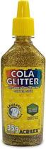 Cola com glitter Acrilex ouro 35g Cola com glitter Acrilex ouro 35g