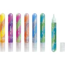 Cola com Glitter Tubo 10ML 6 Cores Display com 24 Cola com Glitter Tubo 10ML 6 Cores Display com 24