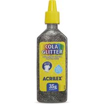 Cola com Glitter Tubo 35G. Prata Cola com Glitter Tubo 35G. Prata