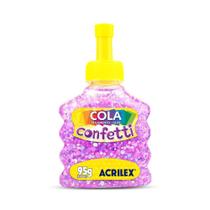 Cola Confetti carnaval Acrilex 95g 024950236