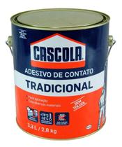 Cola Contato 2,8Kg Tradicional Cascola Sem Tuluol Henkel