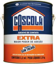 Cola Contato Extra sem Toluol 2,8Kg - Cascola