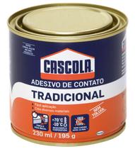 Cola Contato Incolor Cascola 230ml 195g Sem Toluol Cola Contato Incolor Cascola 230ml 195g Sem Toluol
