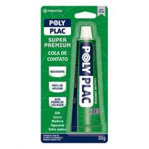 Cola Contato Poly Plac 30G Pulvitec Cola Contato Poly Plac 30G Pulvitec