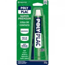 Cola Contato Poly Plac 30G Pulvitec Cola Contato Poly Plac 30G Pulvitec
