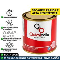 Cola Contato Universal 200g Sapateiro Para Couro Super Colante Galão Cola Contato Universal 200g Sapateiro Para Couro Super Colante Galão