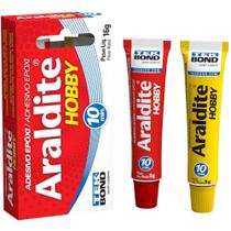 Cola de ALTA Resistência Araldite HOBBY 16G - Caixa com 6 Cola de ALTA Resistência Araldite HOBBY 16G - Caixa com 6
