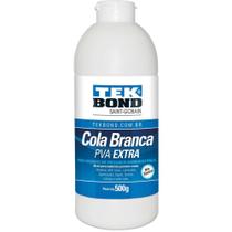 Cola de ALTA Resistencia Branca PVA EXTRA 500G. - Tekbond