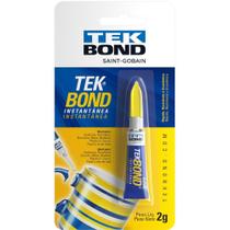 Cola de ALTA Resistência Tekbond 2G Blister com 24 Unidades Cola de ALTA Resistência Tekbond 2G Blister com 24 Unidades