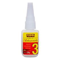 Cola de artesanato nr3 alta viscosidade com 20g - TekBond