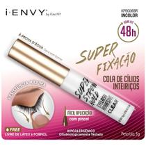 Cola De Cilios Kiss Super Fixação 48 Horas Incolor KPEG06BR Cola De Cilios Kiss Super Fixação 48 Horas Incolor KPEG06BR