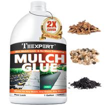 Cola de cobertura morta Teexpert Rock Glue 3.8L para paisagismo