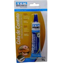 Cola de Contato 30g Blister Serve para Colar Madeiras Couros