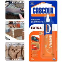 Cola De Contato Adesivo Sapateiro Cascola Extra Bisnaga 30g