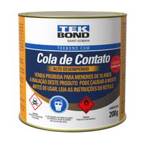 Cola De Contato Alto Desempenho Tekbond Lata Sapateiro 200g