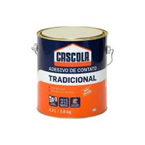 Cola de contato s/toluol tradicional cascola - 2.8kg